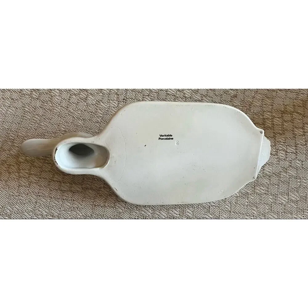 Vintage Porcelain Duck shaped pate’ tray French